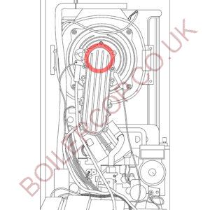 720884701 - BAXI - Neta-Tec - 28 GA - Burner Gasket Kit